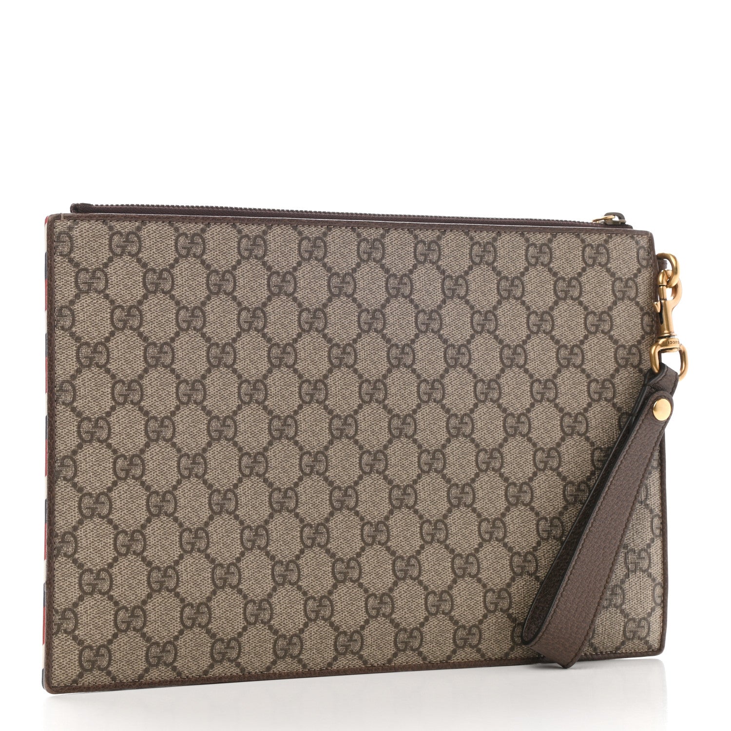 Gucci GG Supreme Monogram Courrier Documents Holder Beige New Acero 3 of 8