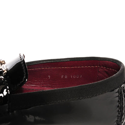Louis Vuitton Patent Monte Carlo Loafers 7 Black 8 of 8