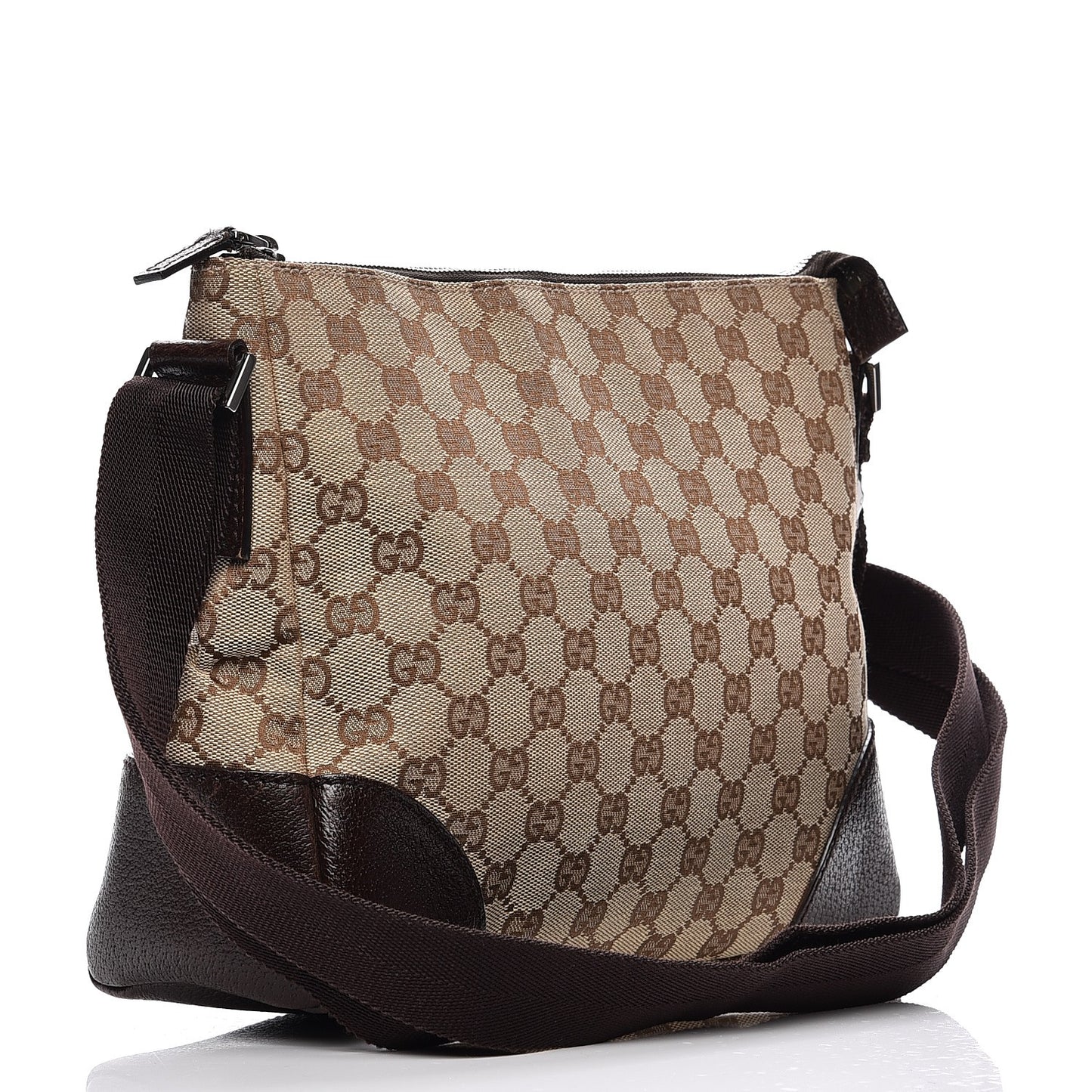 Monogram Joy Messenger Bag Dark Brown