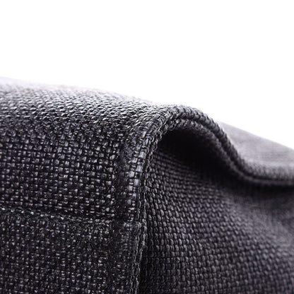 Chanel Woven Straw Raffia Large Deauville Tote Black 11 of 12