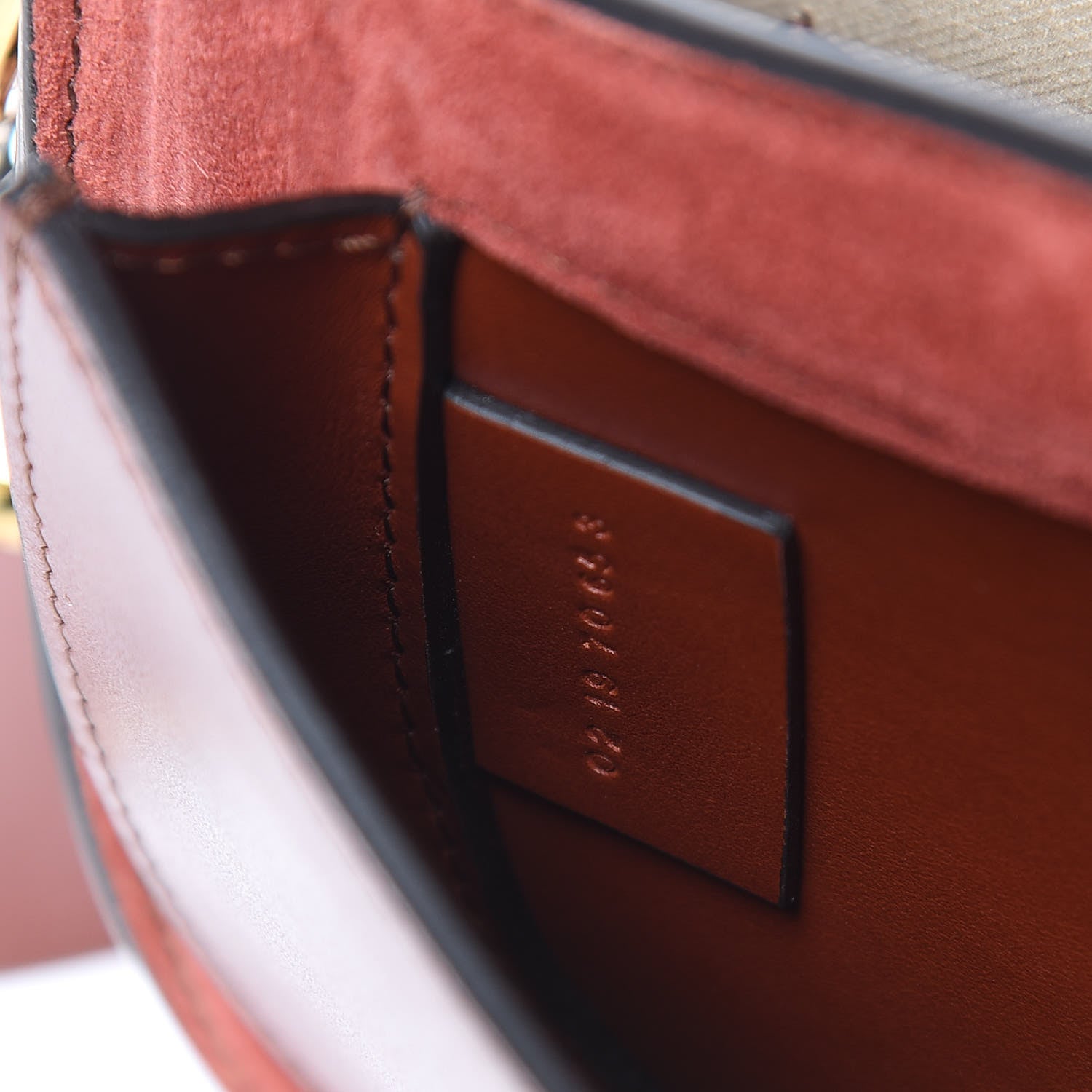 Chloe Calfskin Small Tess Bag Sepia Brown 7 of 9