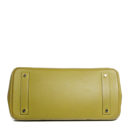 Hermes Taurillon Clemence JPG Birkin 42 Chartreuse 5 of 21