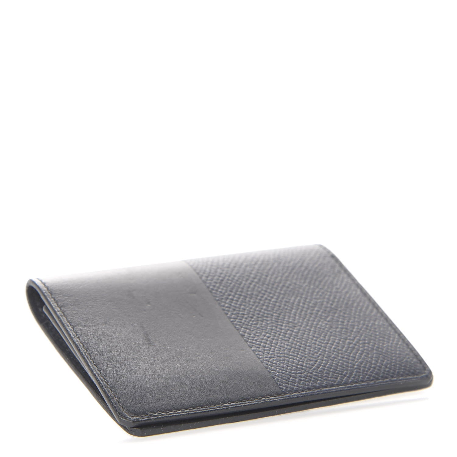 Hermes Epsom Sombrero Mini Manhattan Wallet Bleu Obscur Bleu Indigo 4 of 9