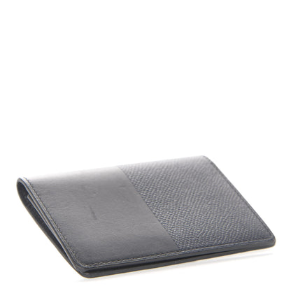Hermes Epsom Sombrero Mini Manhattan Wallet Bleu Obscur Bleu Indigo 4 of 9
