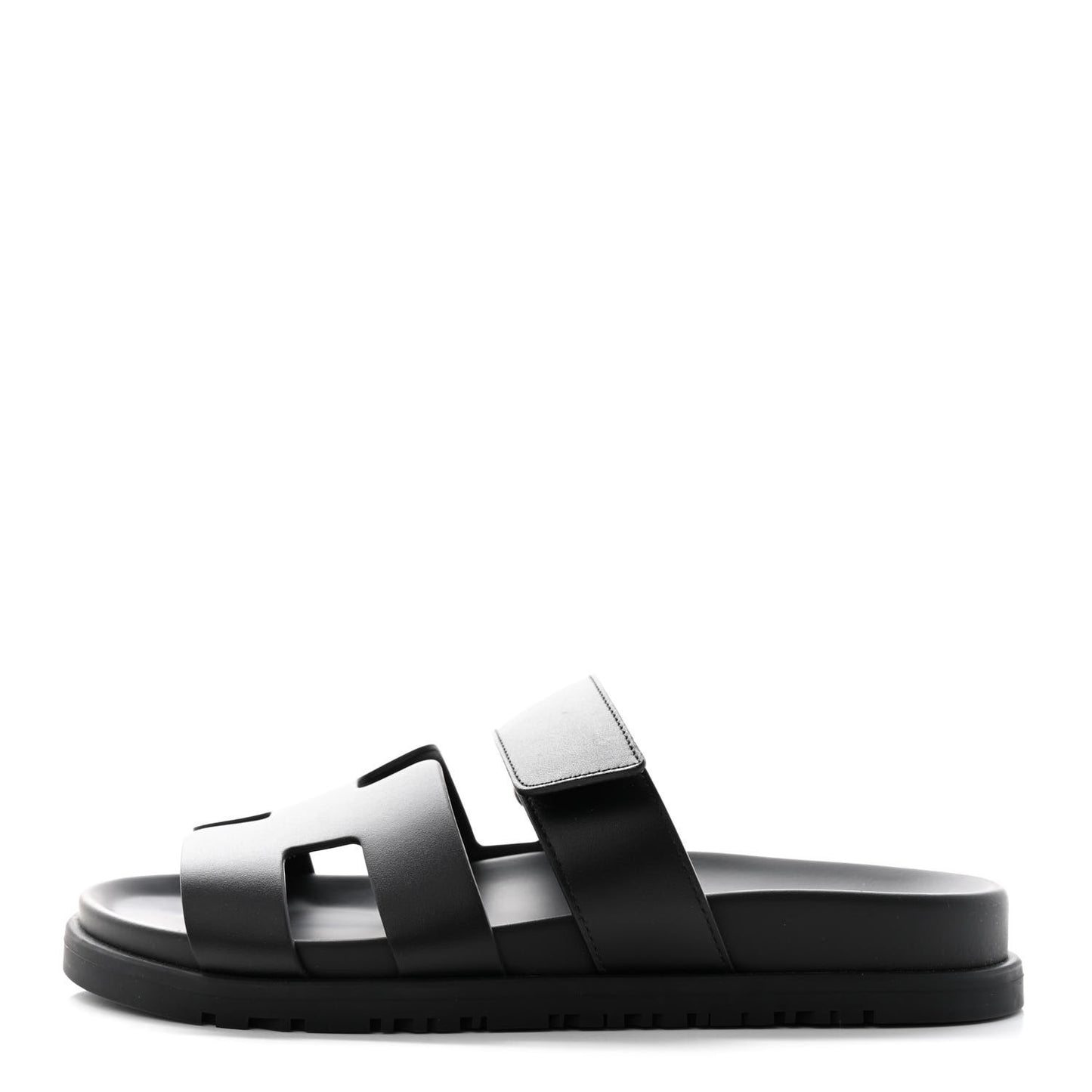 Calfskin Womens Chypre Sandals 35.5 Black