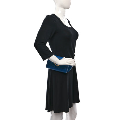 Chloe Calfskin Suede C Belt Bag Smoky Blue 2 of 9