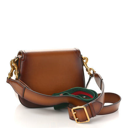 Gucci Calfskin Medium Lady Web Shoulder Bag Cuir 3 of 12
