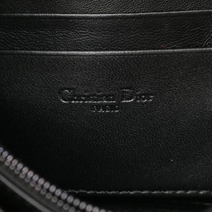 Christian Dior Calfskin Macrocannage Mini Caro Bag Black 5 of 9