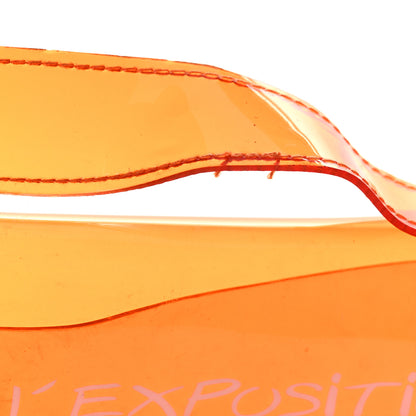 Hermes Vinyl Souvenir De L'Exposition Kelly Orange 10 of 12