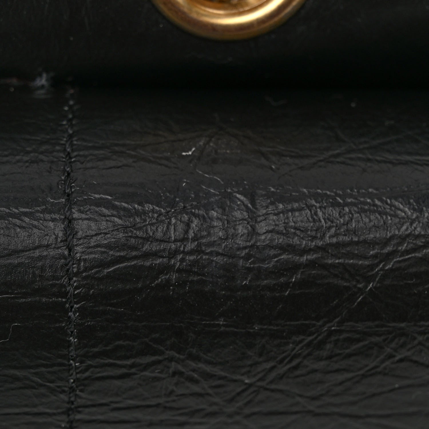 Chanel Aged Calfskin Quilted 2.55 Reissue 225 Flap Black 15 of 15