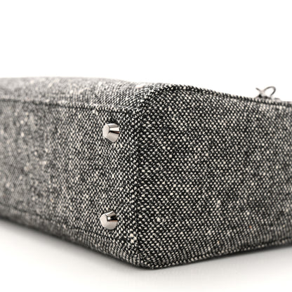 Christian Dior Tweed Mini Lady Dior Black 10 of 15