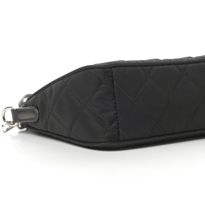 Prada Nylon Tessuto Impuntu Quilted Crossbody Bag Black 10 of 11