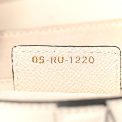 Christian Dior Grained Calfskin Saddle Bag White 7 of 14
