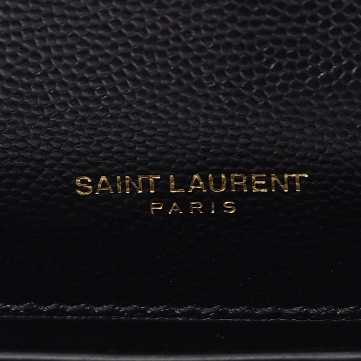 Grain De Poudre Small Monogram Kate Satchel Black