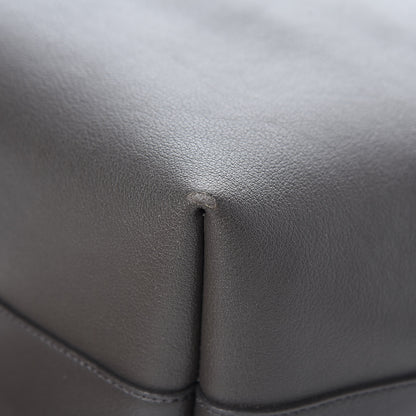 Saint Laurent Calfskin Large Shopping Tote Dark Grey 17 of 17