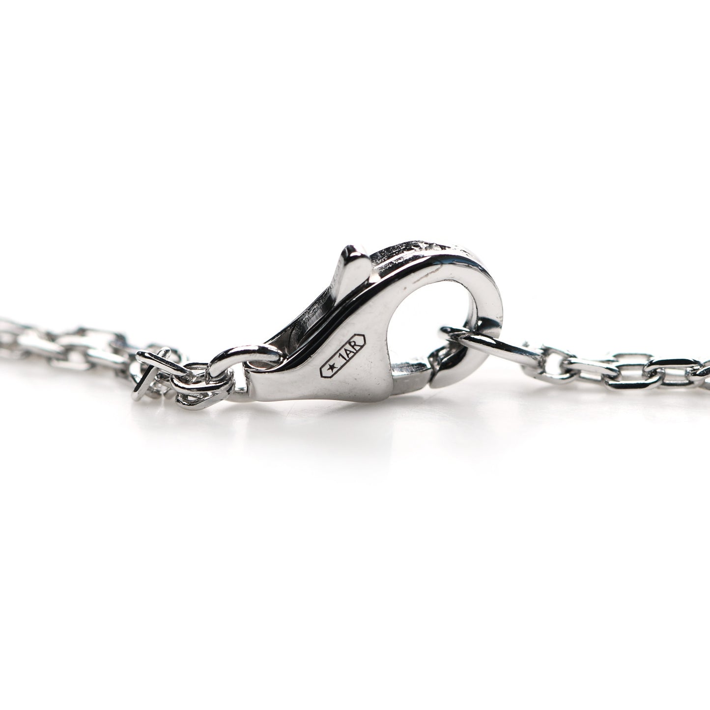 18K White Gold Diamond LOVE Bracelet