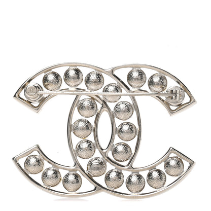 Chanel Pearl CC Brooch Light Gold 2 of 4