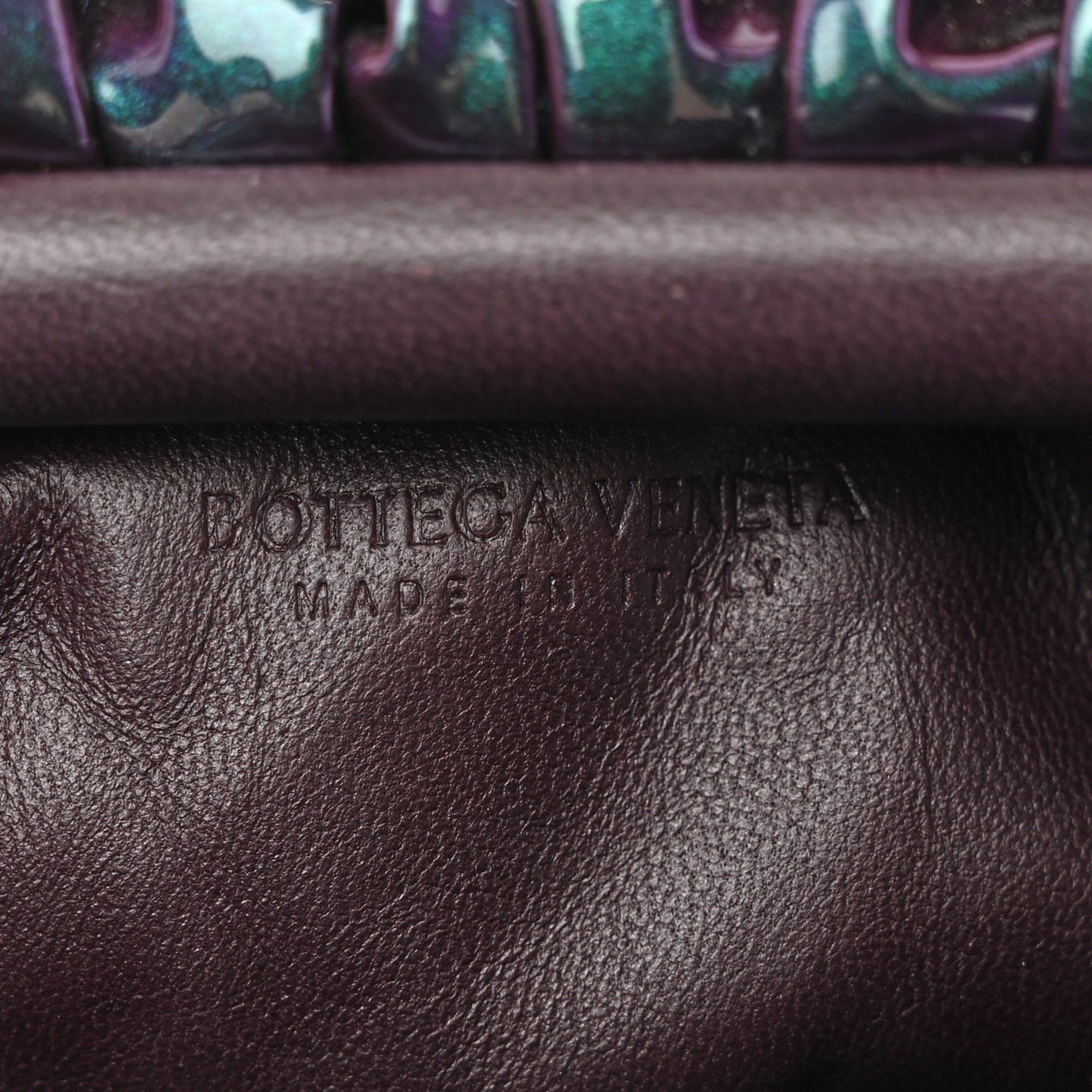 Patent Mini Pouch Holographic