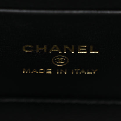 Chanel Caviar Quilted Sweetheart Vanity Case Black 7 of 12