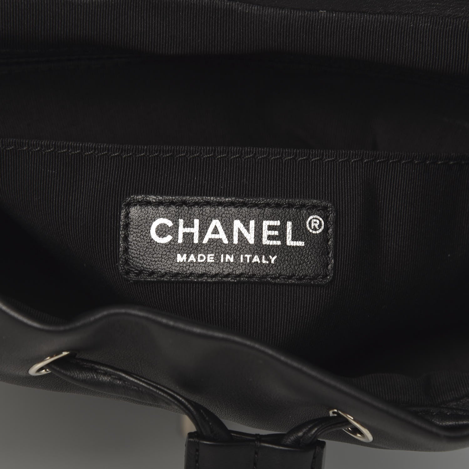 Chanel Calfskin Chevron Quilted Large Urban Spirit Backpack Black 5 of 10