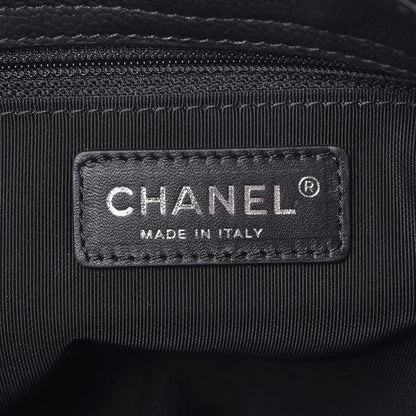 Chanel Caviar Quilted Medium Rock In Rome Tote Black 6 of 8