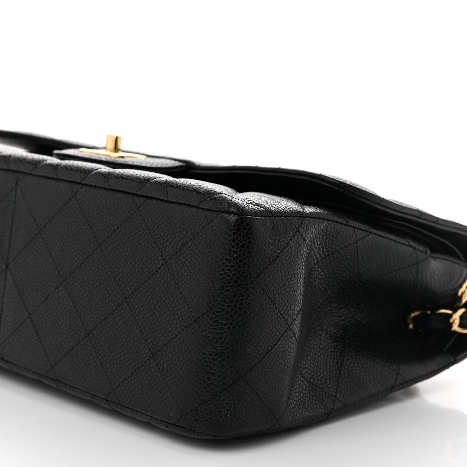 Chanel Caviar Quilted Jumbo Double Flap Black 10 of 10