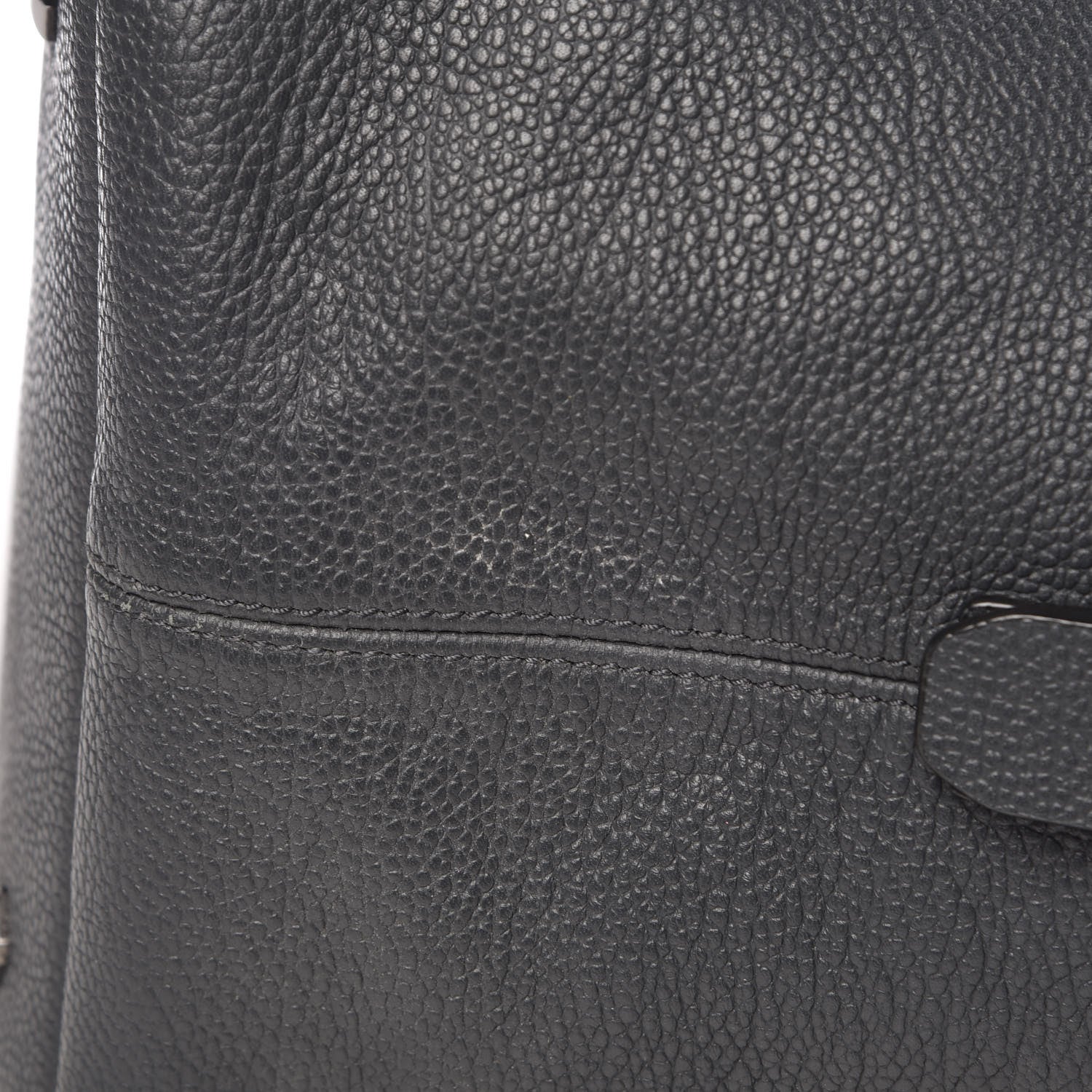 MCM Calfskin Weekender Bag Phantom Grey 15 of 19