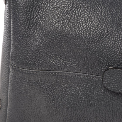 MCM Calfskin Weekender Bag Phantom Grey 15 of 19