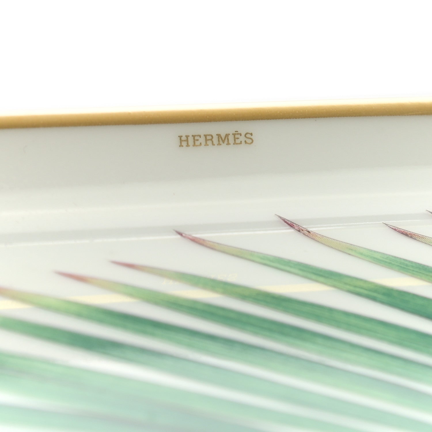 Hermes Porcelain Small Passifolia Tray N°2 6 of 7