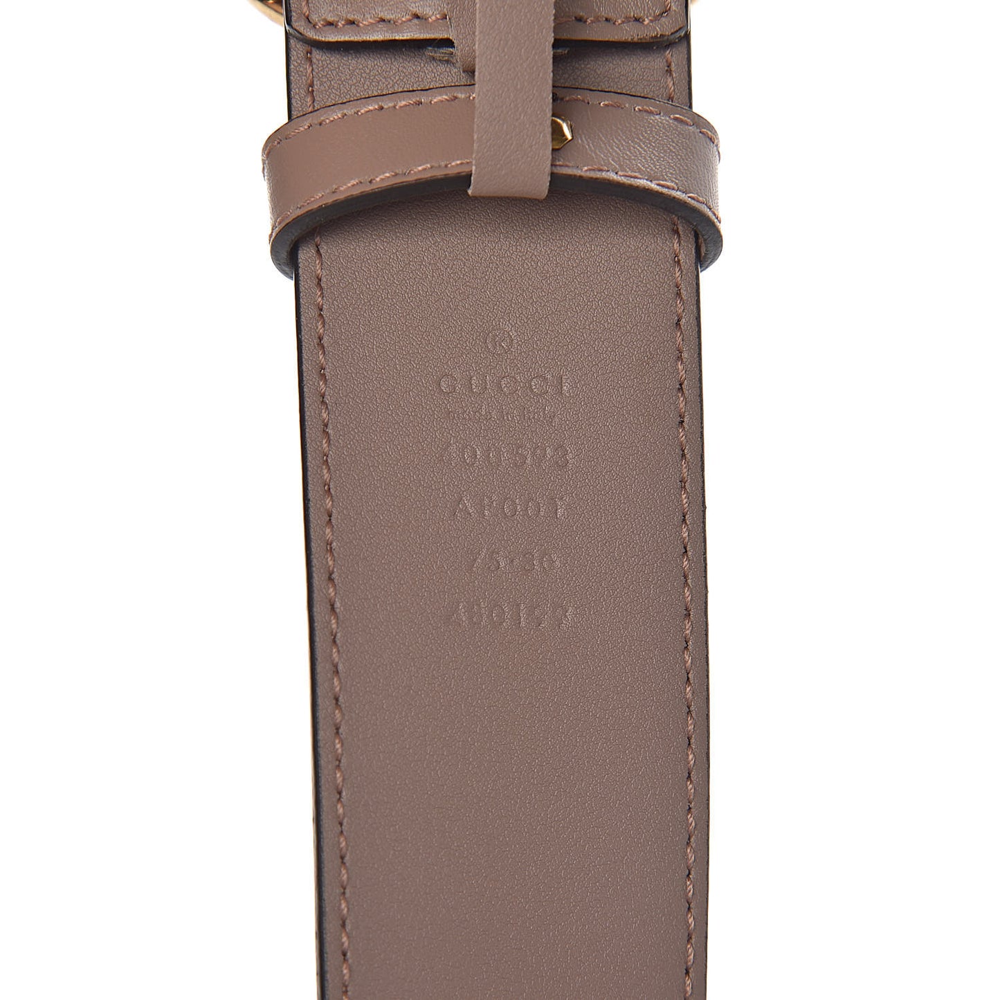 Calfskin Double G 40mm Belt 75 30 Porcelain Rose