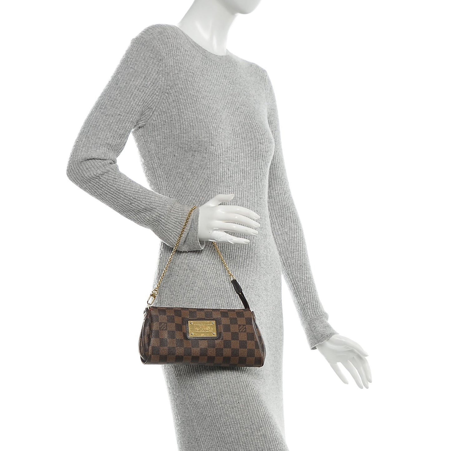 Damier Ebene Eva Clutch
