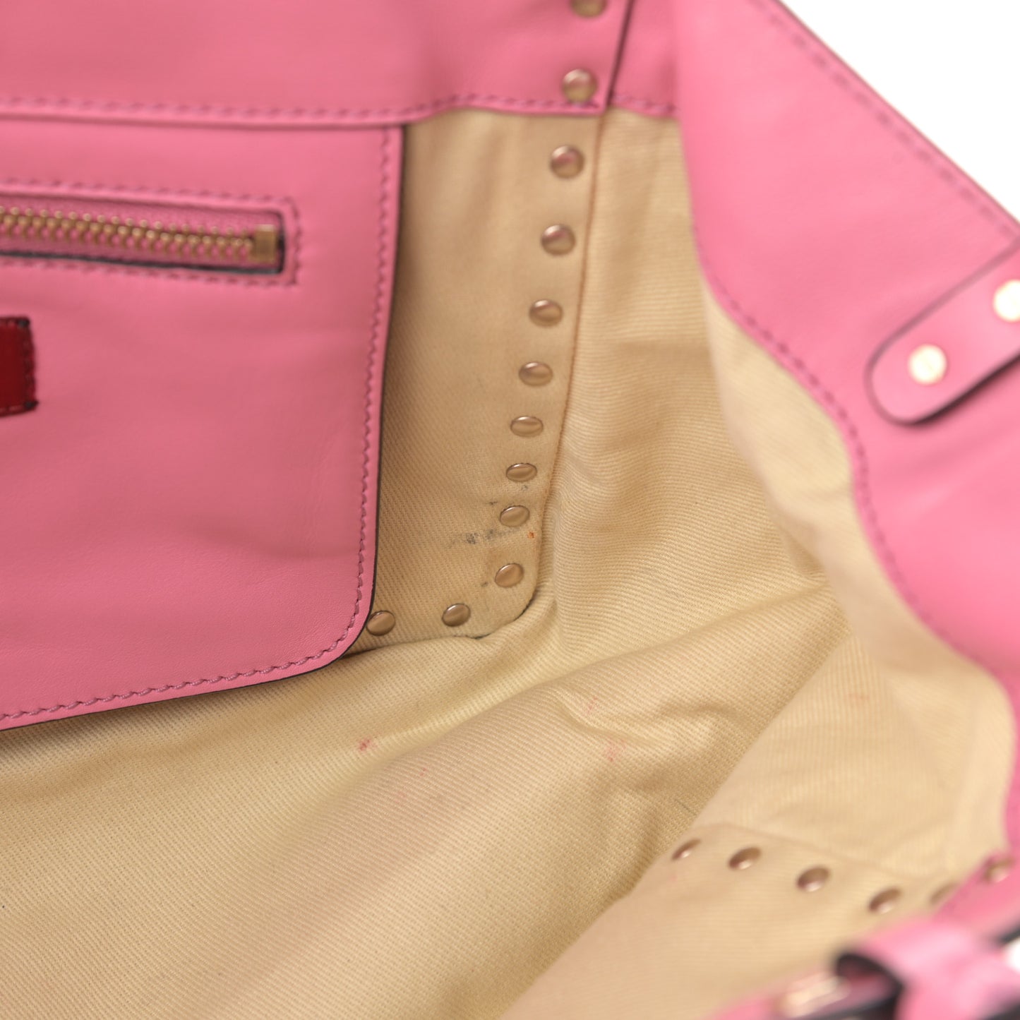 Vitello Small Rockstud Tote Ninphea