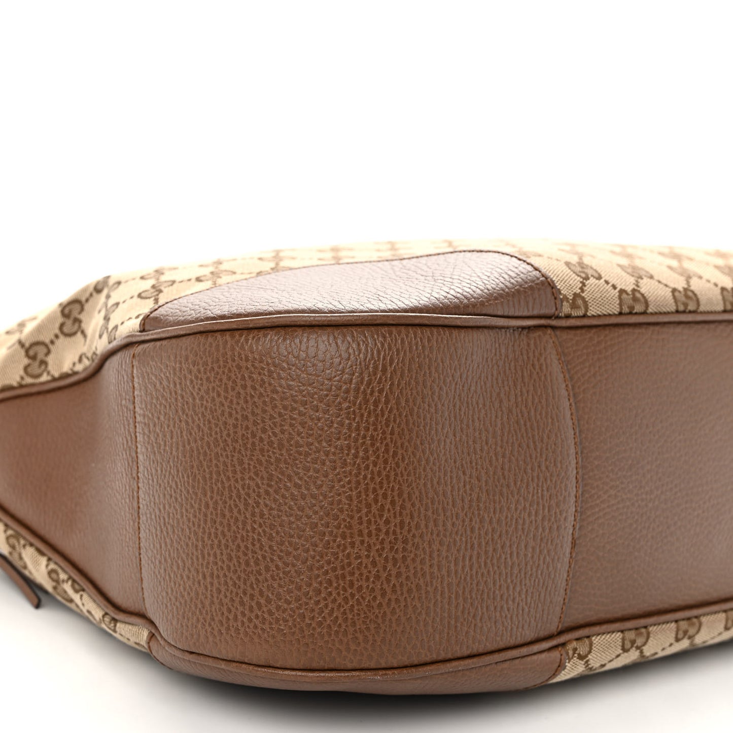 Soft GG Monogram Large Margaux Hobo Brown