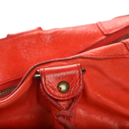 Balenciaga Agneau Classic Hardware Work Vermillion 8 of 18