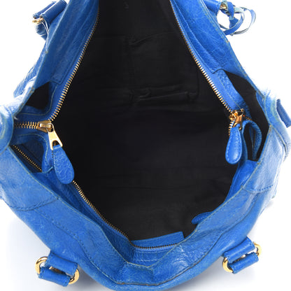 Balenciaga Agneau Giant 12 Gold Hardware City Bleu Lazuli 5 of 23