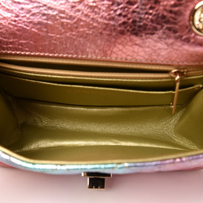 Chanel Metallic Goatskin Quilted Mini 2.55 Reissue Flap Multicolor 5 of 11