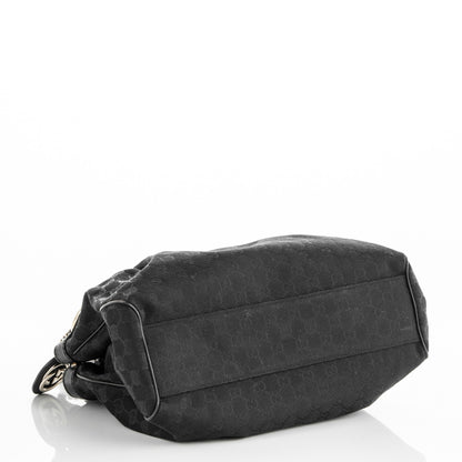 Gucci Monogram Medium Sukey Tote Black 4 of 7