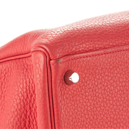 Hermes Taurillon Clemence Kelly Retourne 35 Rose Jaipur 10 of 31