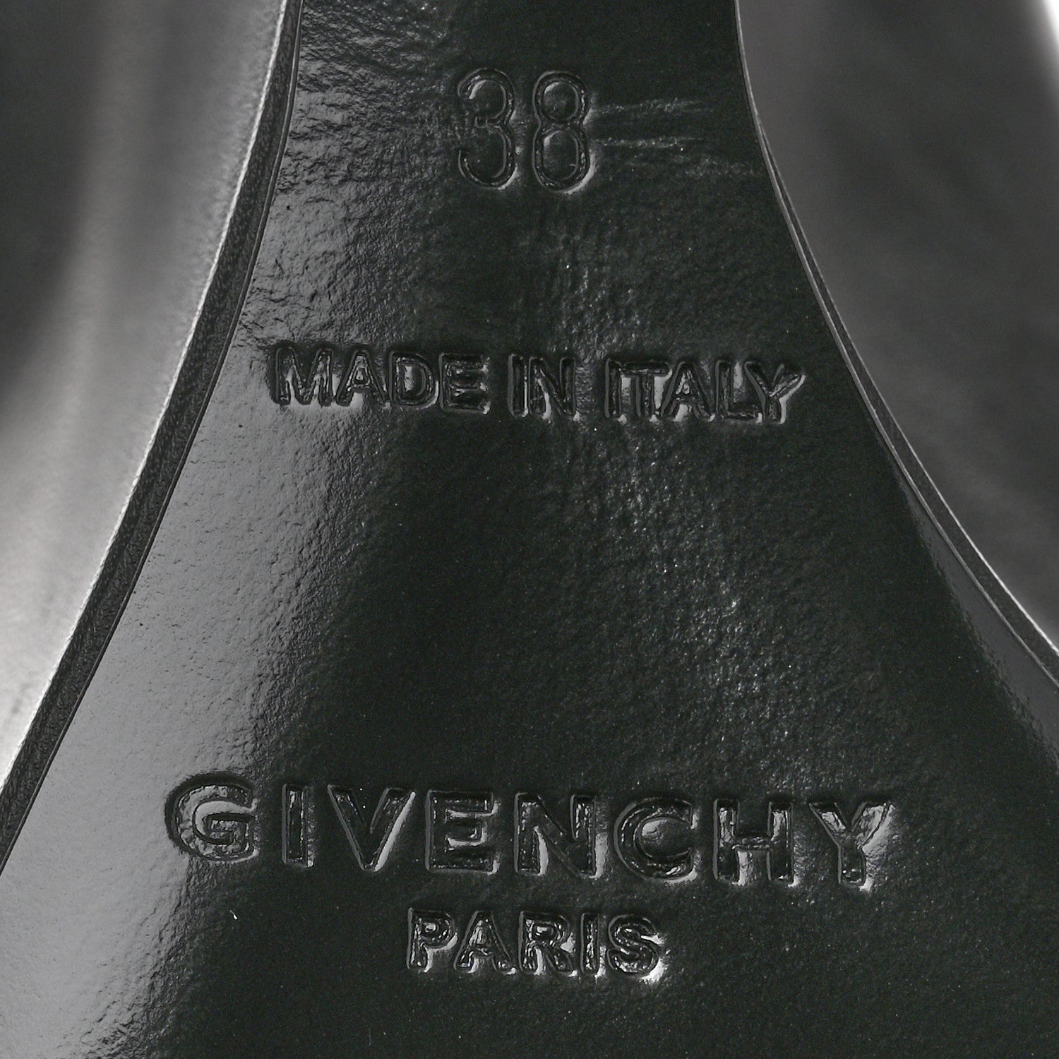 Givenchy Calfskin G Lock 80mm Wedge Low Boots 38 Black 7 of 10