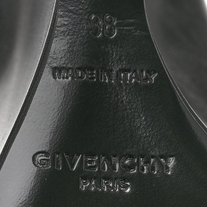 Givenchy Calfskin G Lock 80mm Wedge Low Boots 38 Black 7 of 10