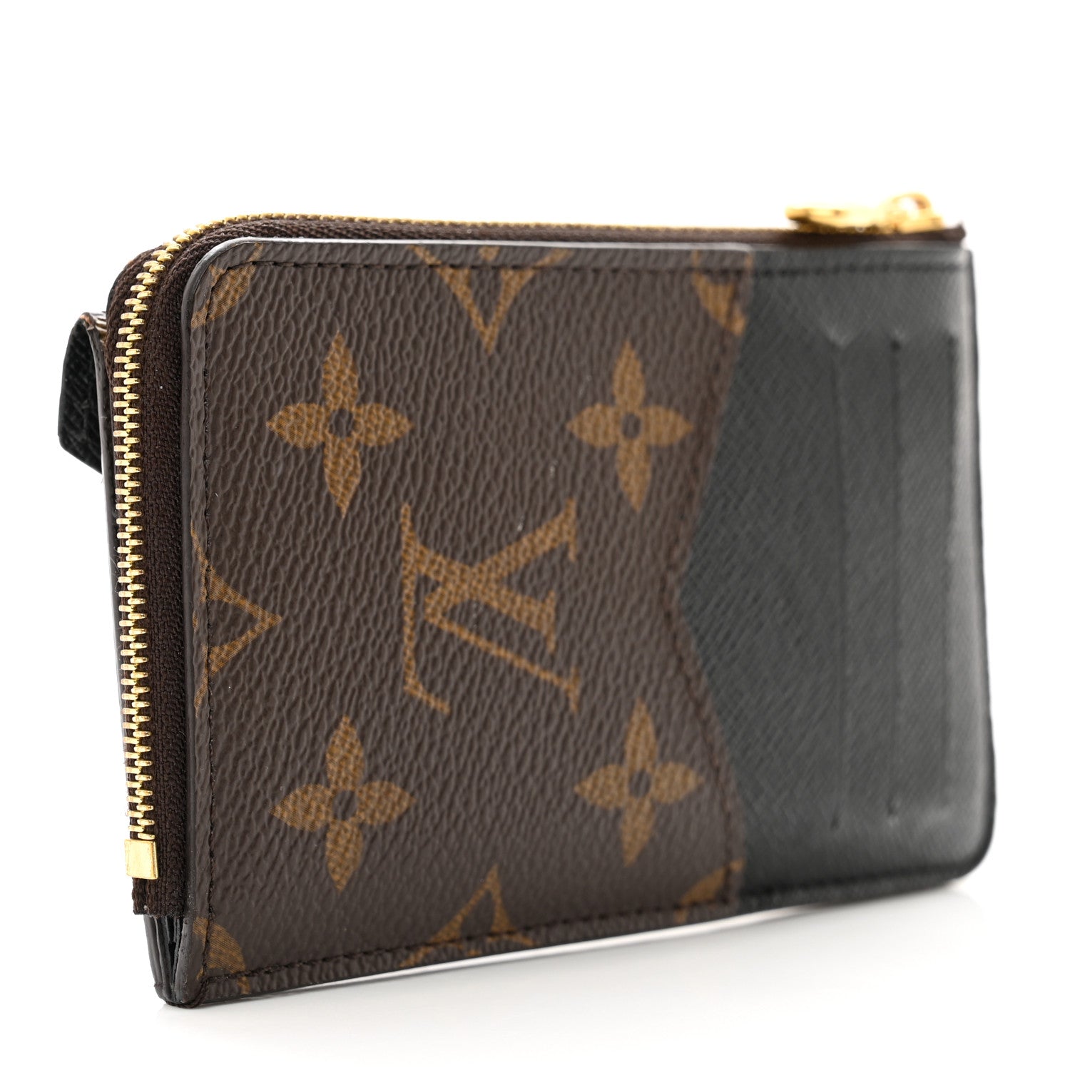 Louis Vuitton Monogram Recto Verso Card Holder Black 3 of 7