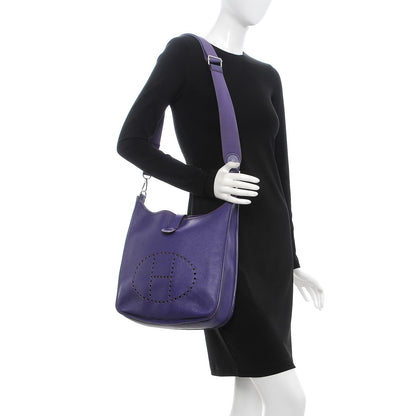 Hermes Epsom Evelyne GM III Crocus 2 of 22