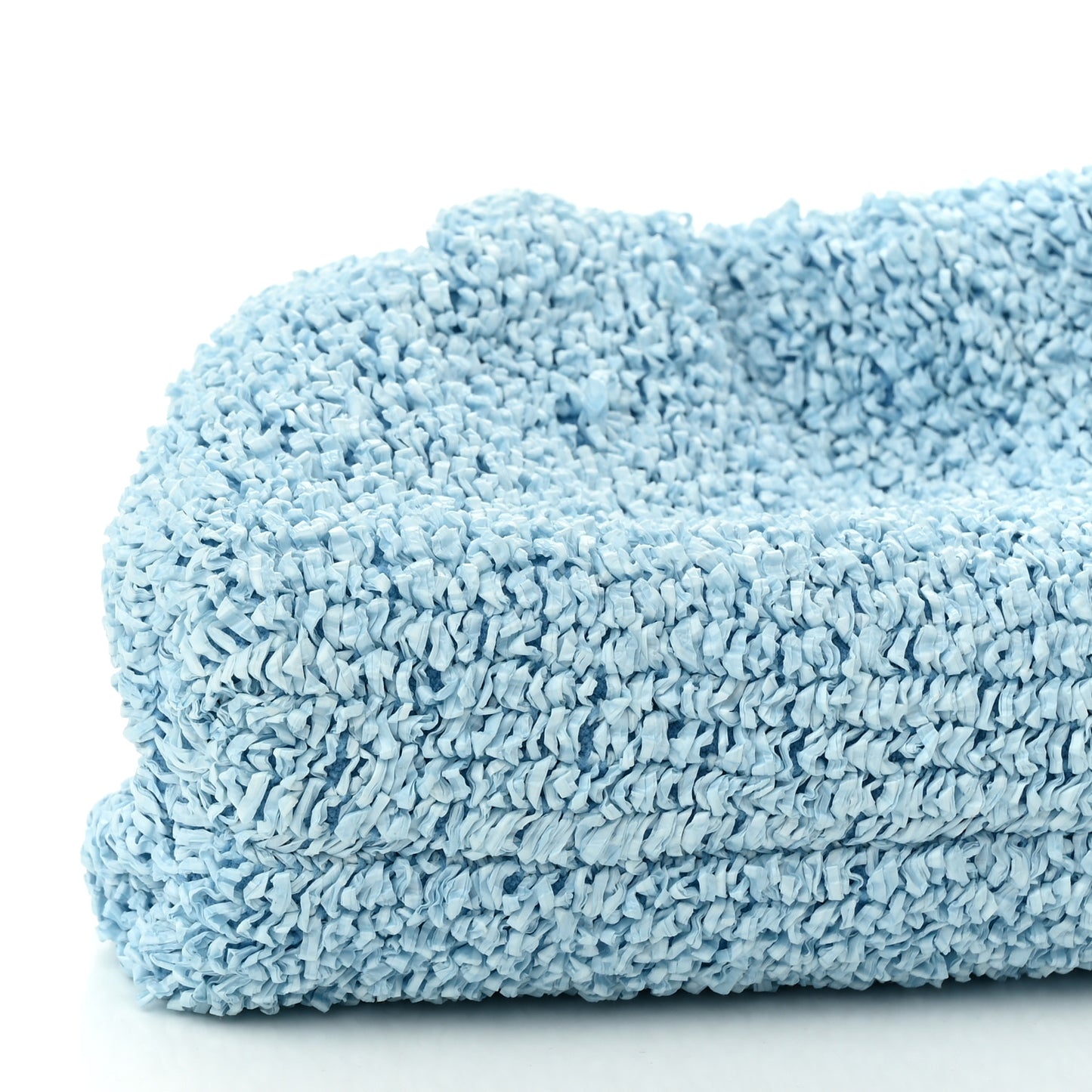 Boucle Curly Raffia The Mini Pouch Bubble