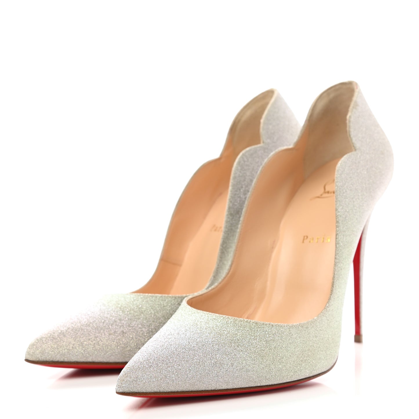 Glitter Hot Chick 100 Pumps 42 Silver