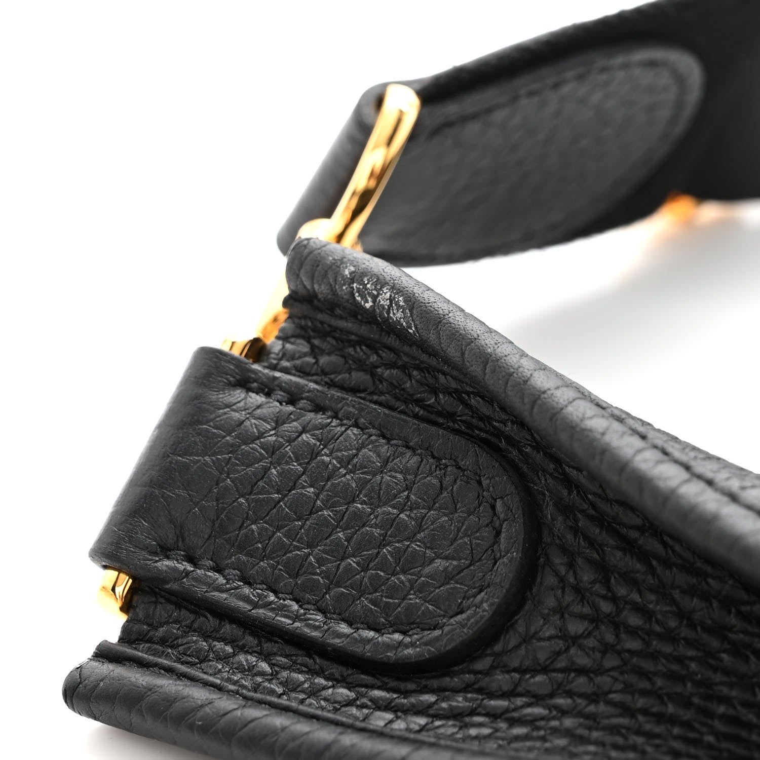 Hermes Taurillon Clemence Evelyne III GM Black 11 of 11