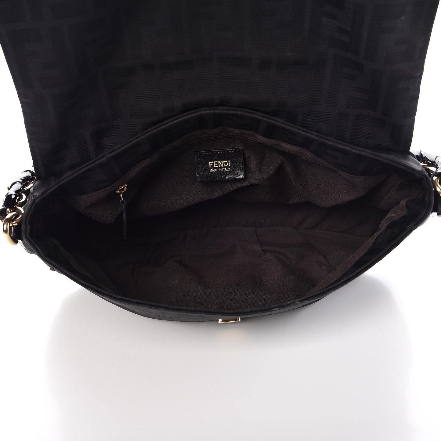 Zucca Enamel Mia Shoulder Flap Black