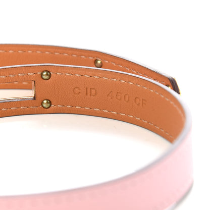 Hermes Swift Kelly Double Tour Bracelet T2 Rose Sakura 6 of 7