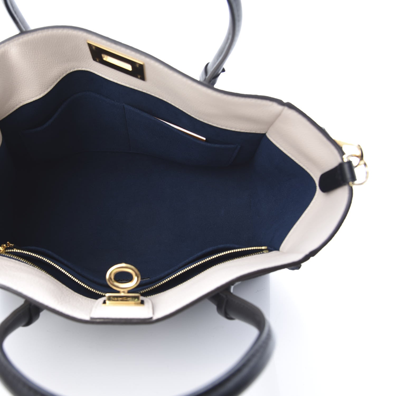 Louis Vuitton Calfskin Monogram On My Side Marine 5 of 10
