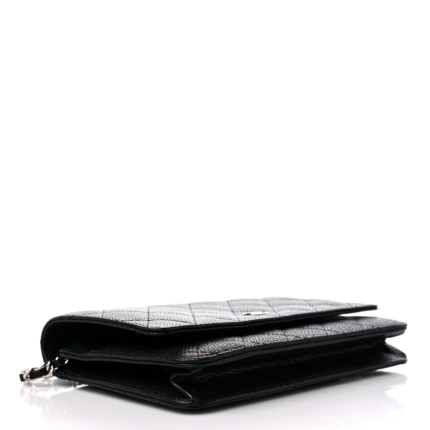 Chanel Caviar Quilted Wallet On Chain WOC Black 4 of 12