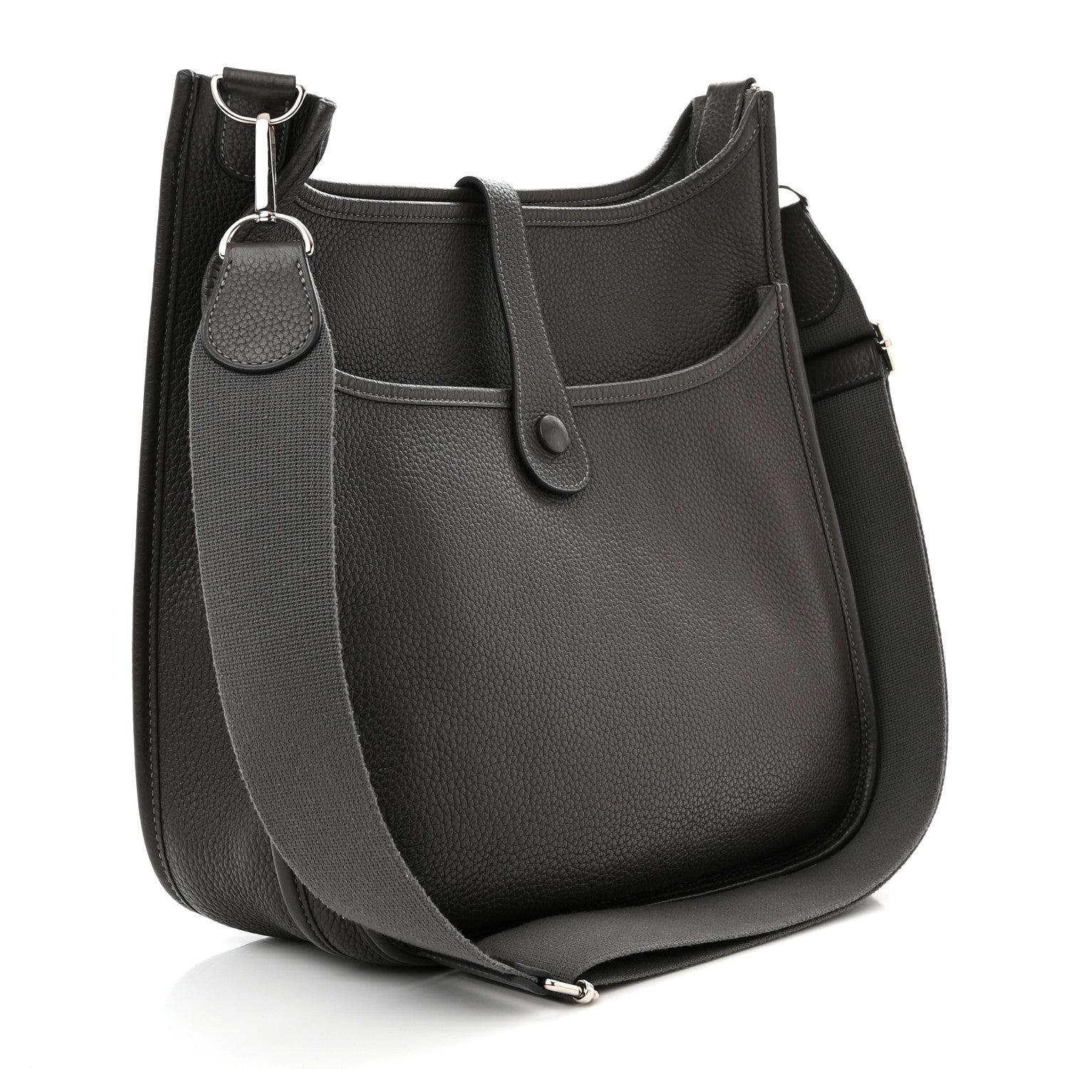 Hermes Taurillon Clemence Evelyne III GM Graphite 3 of 13